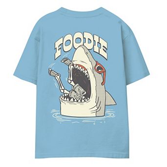 Boys 6-20 Shark Foodie Graphic Tee
