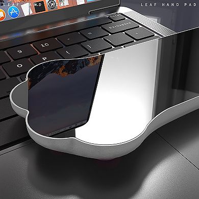 Soft Fabric Keyboard Wrist Rest with Ergonomic Cushion Support