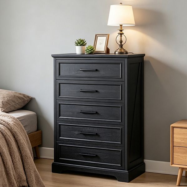 5 Drawer Dressers for Bedroom, 46