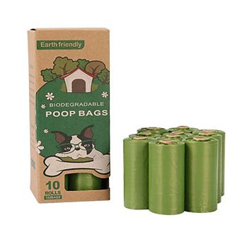 Biodegradable Dog Waste Bags Leakproof Strong Easy Tear Cleanup Bags for Pets