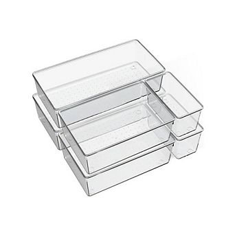 6 pc Acrylic Drawer Insert