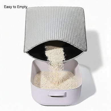 Cat Litter Trapping Mat 24" x 18" Double Layer Honeycomb Design Soft EVA Non Slip Easy Clean