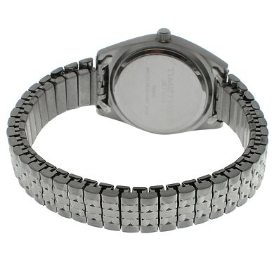 TIMETECH Women's Water Resistant Two-Tone Stainless Steel Expansion Watch