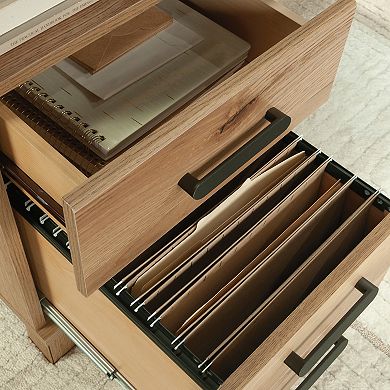 Lufeiya L-Shaped Computer Desk with Drawers and File Storage, Corner Home Office Desk