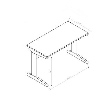 Lufeiya Electric Computer Desk, Height Adjustable Stand Desk with Memory Preset, Office Work Desk