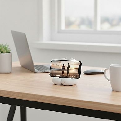 Paw Shape Desk Toy Phone Stand Soft Squishy Decorative Desktop Accessory