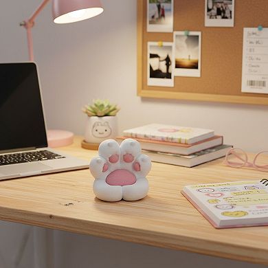 Paw Shape Desk Toy Phone Stand Soft Squishy Decorative Desktop Accessory