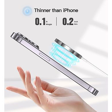 2 Pack Magnetic Wireless Charger 15W Fast Mag Safe Charger for Cell iPhone 17 Pro Max/17 Pro/17 Air