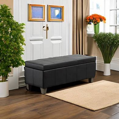 Extra-Long Ottoman Entryway Bench
