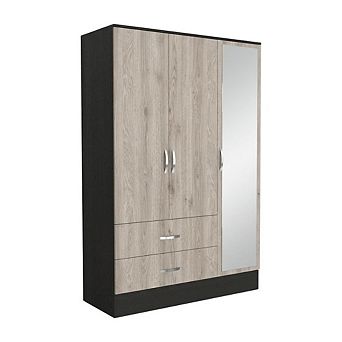 Bolton 120 Mirrored Armoire