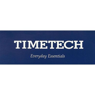 TIMETECH Men's Water Resistant Quartz Miyota Two-Tone Stainless Steel Expansion Watch
