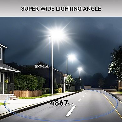 Solar Lights Outdoor Dusk to Dawn, Solar Street Lights with Motion Sensor for Yard