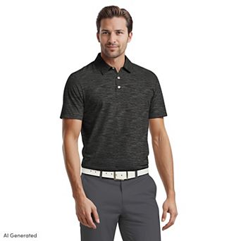 Men's PGA Tour Jaspe Airflux Short Sleeve Golf Polo