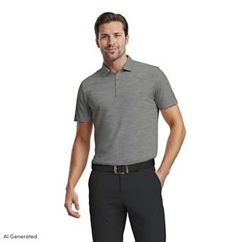 Men's PGA Tour Jaspe Airflux Short Sleeve Golf Polo