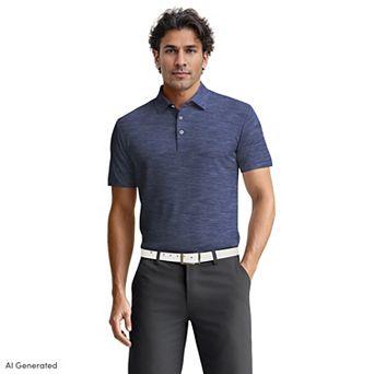 Men's PGA Tour Jaspe Airflux Short Sleeve Golf Polo