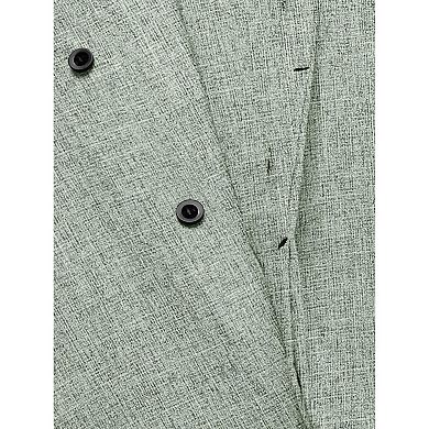 COOFANDY Men's Linen Shirts Short Sleeve Casual Shirts Button Down Shirt for Men Beach Summer