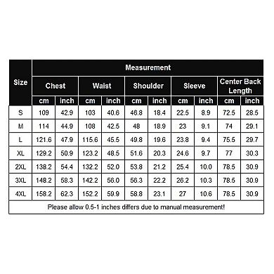 COOFANDY Men Beach Linen Shirts Boho Hippie Shirts Summer Cotton Tops Big and Tall