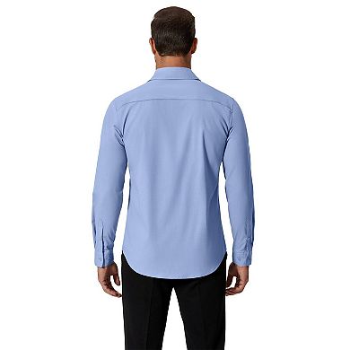 COOFANDY Wrinkle Free Dress Shirts Slim Fit Button Down Suit Shirts Solid Colored Non Iron Shirt