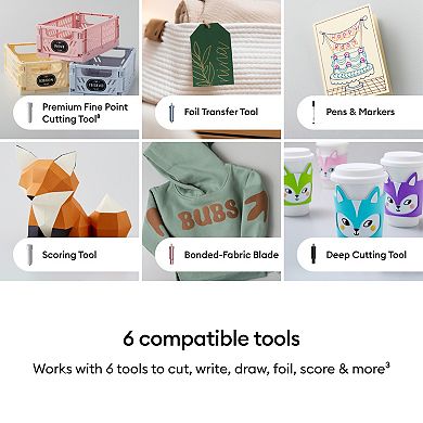 Cricut® Explore® 5 & Deluxe Bundle Crafting Machine