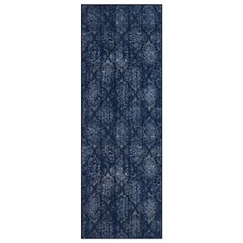 Vintage Rugs Washable Area Rugs Non Slip Low Pile Boho Plaid Soft Carpet for Bedroom Living Room