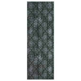 Vintage Rugs Washable Area Rugs Non Slip Low Pile Boho Plaid Soft Carpet for Bedroom Living Room