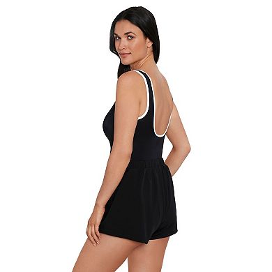 Women's Great Lengths Colorblock One-Piece Runaround Swimsuit