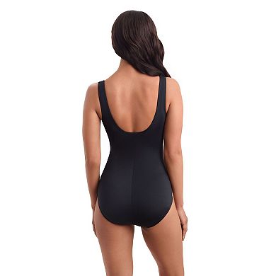 Women's Great Lengths Scoopneck Wireless One-Piece Swimsuit