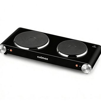1800W Electric Cooktops with 7 Levels Temperature Control, Indicator Light, 120V