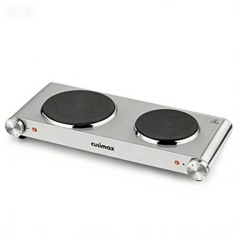1800W Electric Cooktops with 7 Levels Temperature Control, Indicator Light, 120V