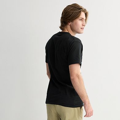 Men's Sonic & Shadow Oversized Print Graphic Tee