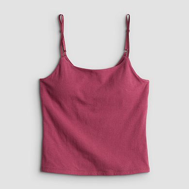Juniors' Pink Republic Built-In Bra Camisole