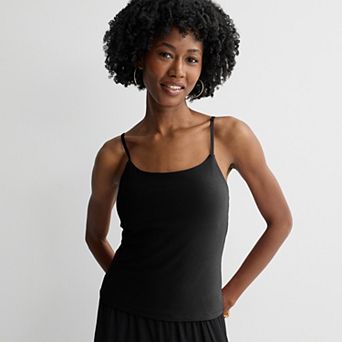 Juniors' Pink Republic Built-In Bra Camisole