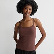Womens Brown Camisoles Tops & Tees - Tops, Clothing | Kohl's