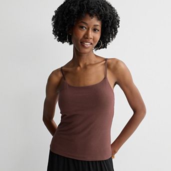 Juniors' Pink Republic Built-In Bra Camisole