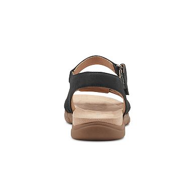 Easy Spirit Mandie Women's Perforated Footbed Slingback Sandals