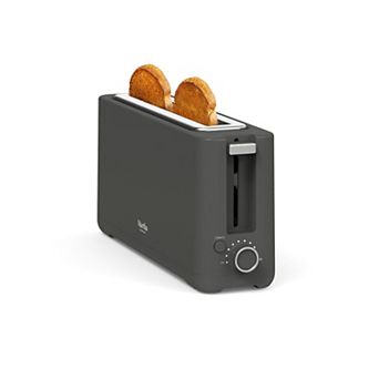 Martha Stewart Long Slot 2 Slice Toaster in Linen