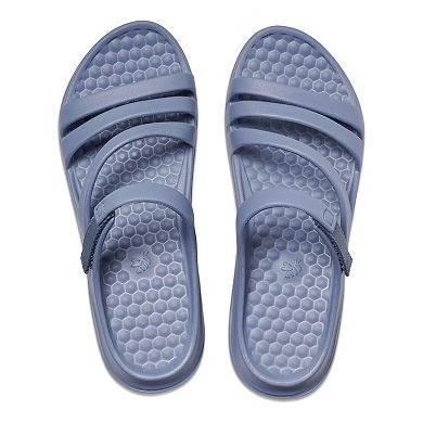 Joybees Women's Lakeshore Sandal Geometric Mandala Slip-On Sandals