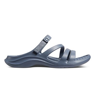 Joybees Women's Lakeshore Sandal Geometric Mandala Slip-On Sandals