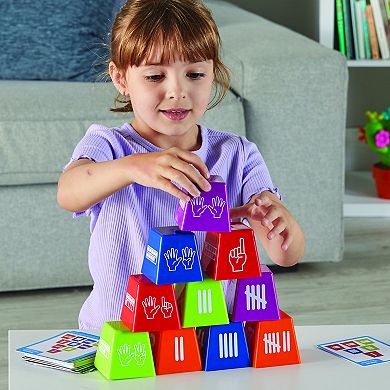 Learning Resources Number Stackers 30-Piece Educational Toy