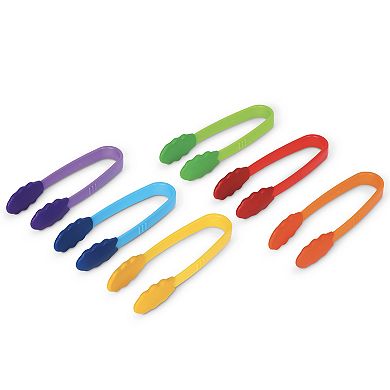 Learning Resources Flex-Grip Tongs 6-Pack