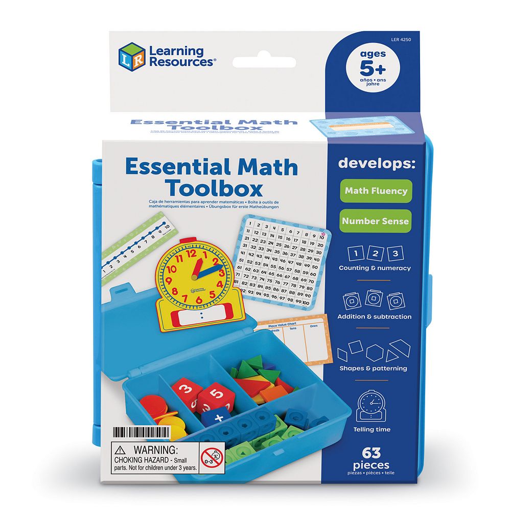 Learning Resources Essential Math Toolbox Educational Game