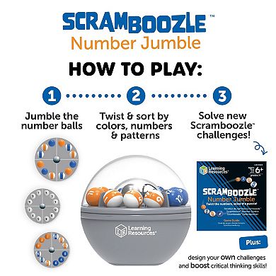 Learning Resources Scramboozle Number Jumble Game