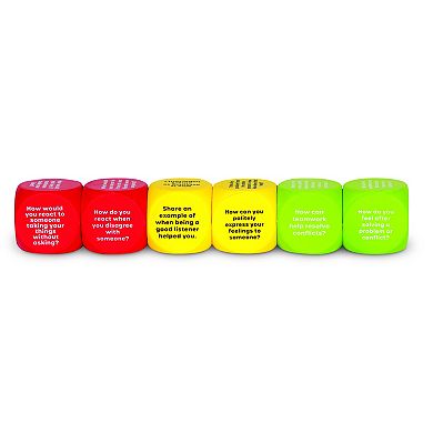 Learning Resources Conflict Resolution Cubes 6-Piece