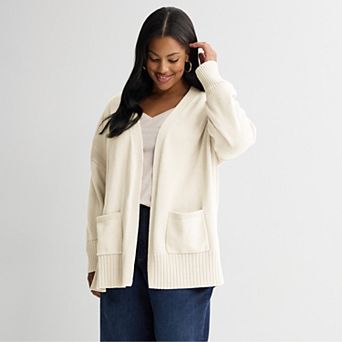 Plus Size Sonoma Goods For Life® Everyday Cardigan