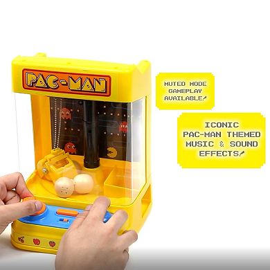 Merchant Ambassador Pac-Man Arcade Claw Crane Tabletop Game With Lights & Sounds