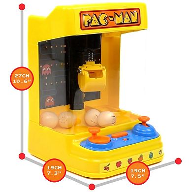 Merchant Ambassador Pac-Man Arcade Claw Crane Tabletop Game With Lights & Sounds