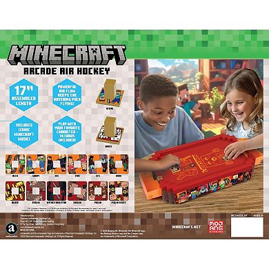 Merchant Ambassador Minecraft Arcade Air Hockey Core Nether Motorized Tabletop Game