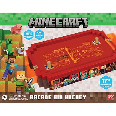 Merchant Ambassador Minecraft Arcade Air Hockey Core Nether Motorized Tabletop Game