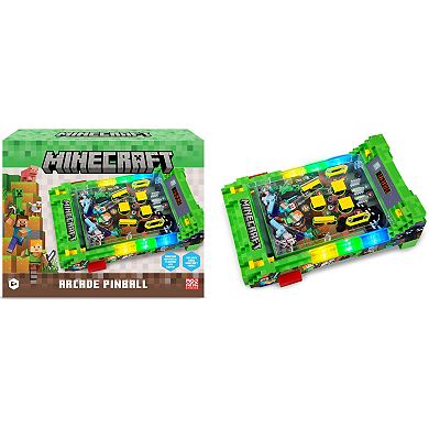 Merchant Ambassador Minecraft Arcade Pinball - Overworld - Lights & Sounds Tabletop Game