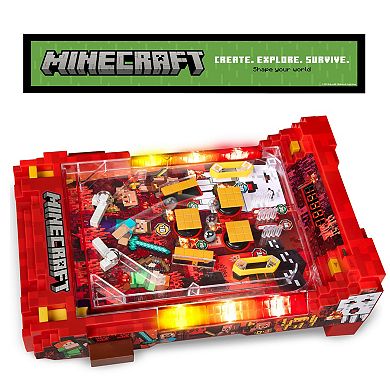 Merchant Ambassador Minecraft Arcade Pinball - Lights & Sounds Tabletop Game